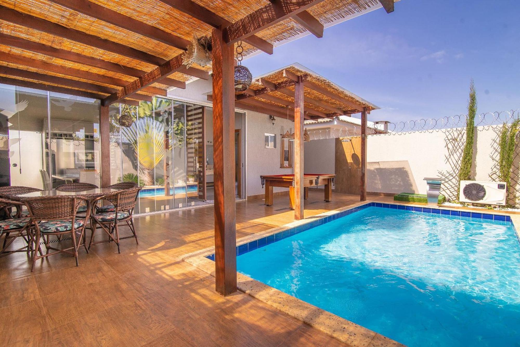 Casa Ipe - Luxo Em Cond Fechado C/piscina Aquecida Casa de férias